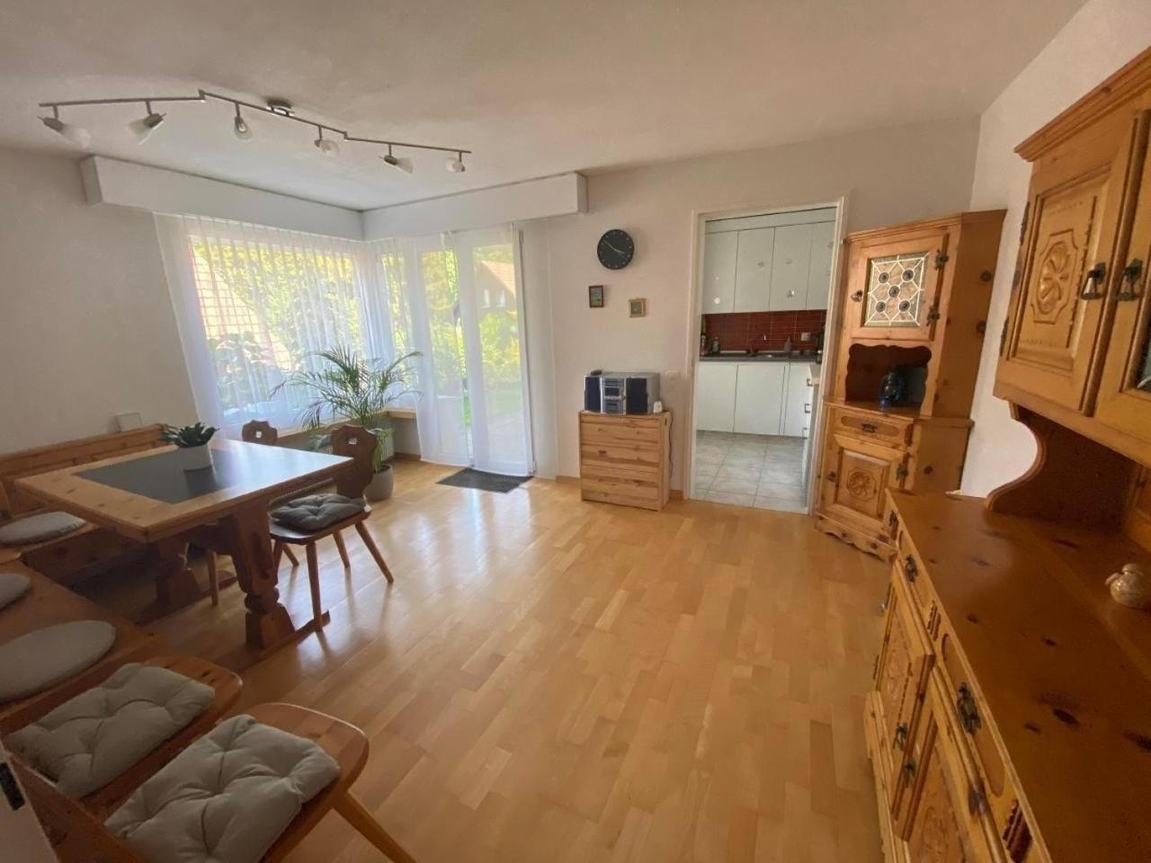 Ruhige 3 Zimmer - Ferienwohnung In Der Rueti Mit Traumhafter Aussicht Herisau Kültér fotó